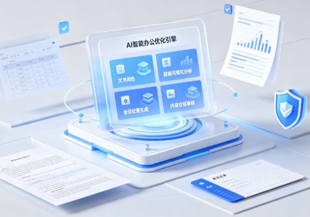 诸暨市AI重构现代办公体系 智能优化引擎助力企业轻量化高效运营