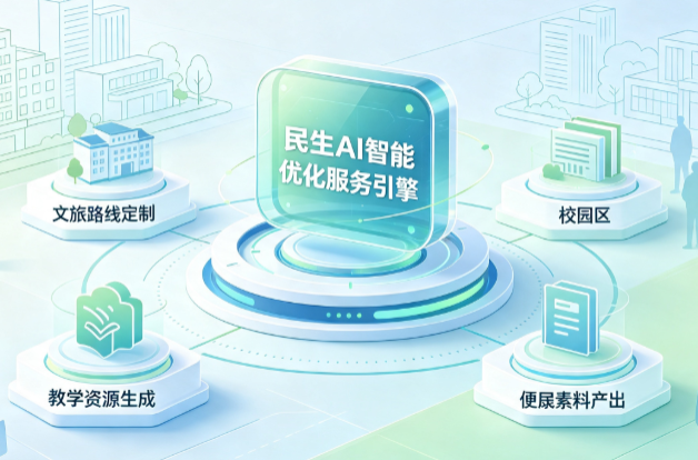 诸暨市AI普惠赋能民生服务 智能优化技术升级大众生活服务体验