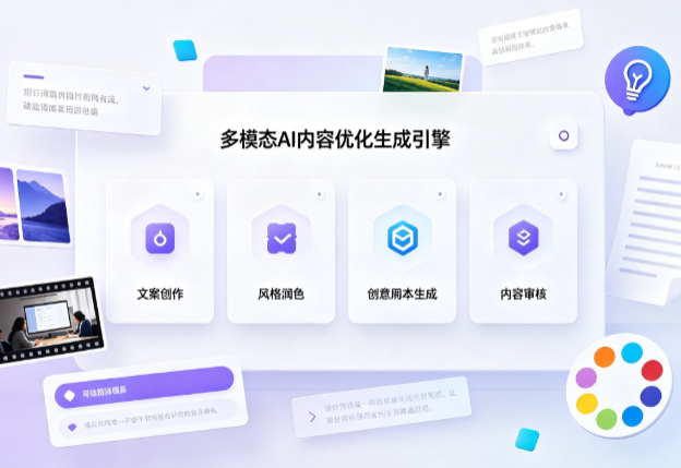 诸暨市AI智能内容优化创新 多模态生成技术丰富数字内容创作生态
